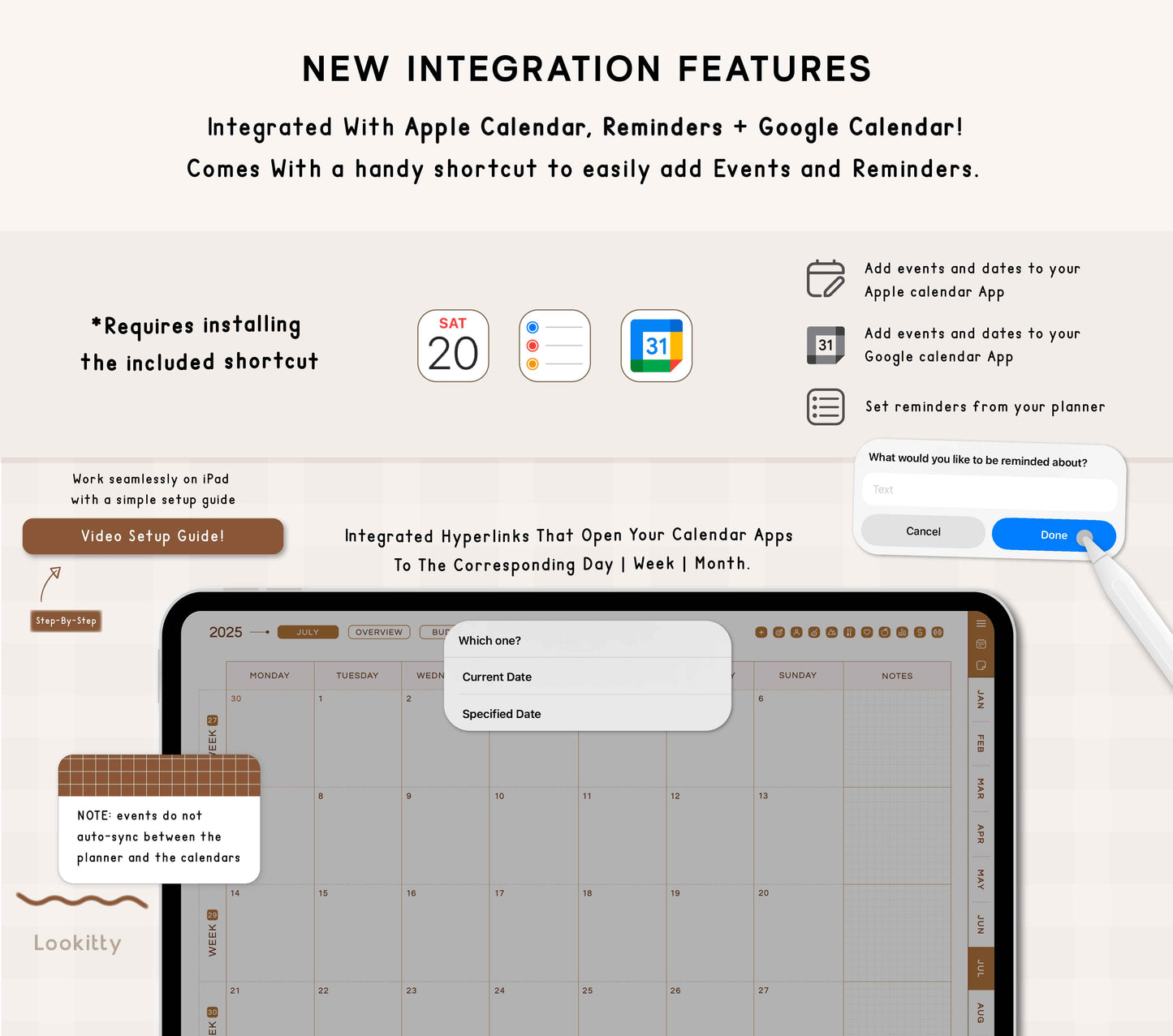 Digital Planner 2025 2026 + Undated
