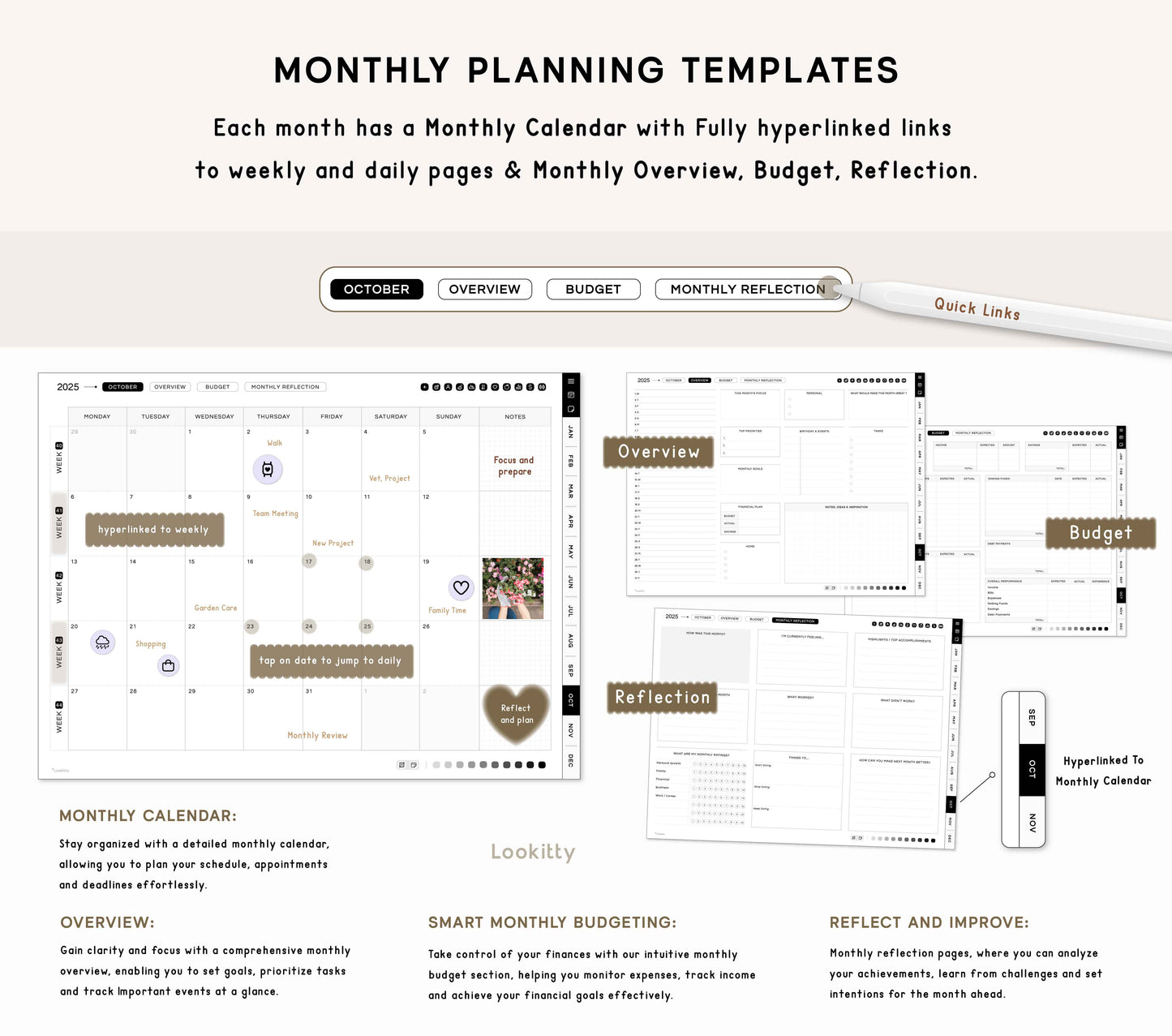 Digital Planner 2025 2026 + Undated