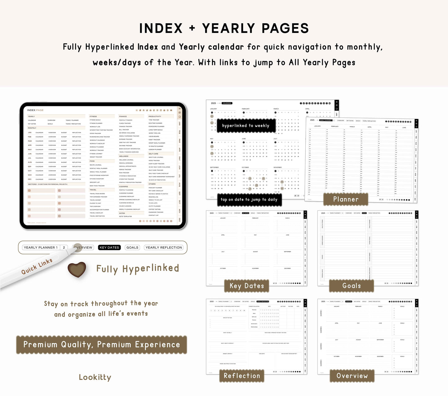 Digital Planner 2025 2026 + Undated