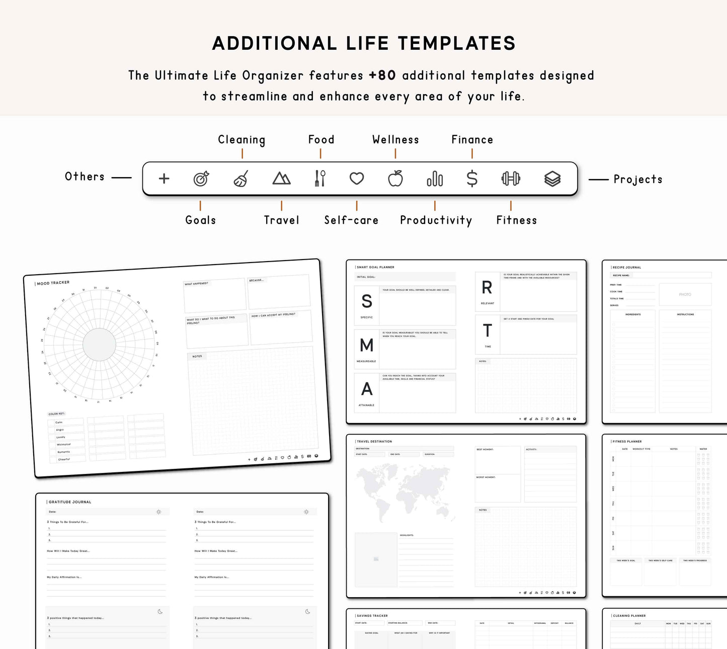 2025 Digital Planner & Dark Mode Option