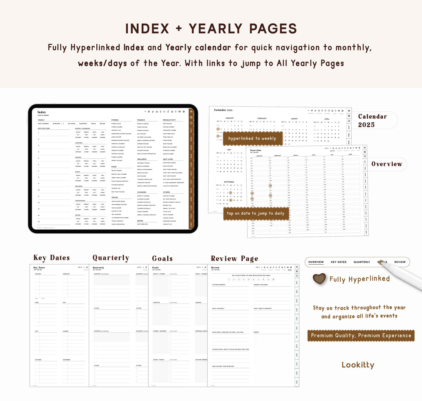 2025 2026 Digital Planner | Bundle