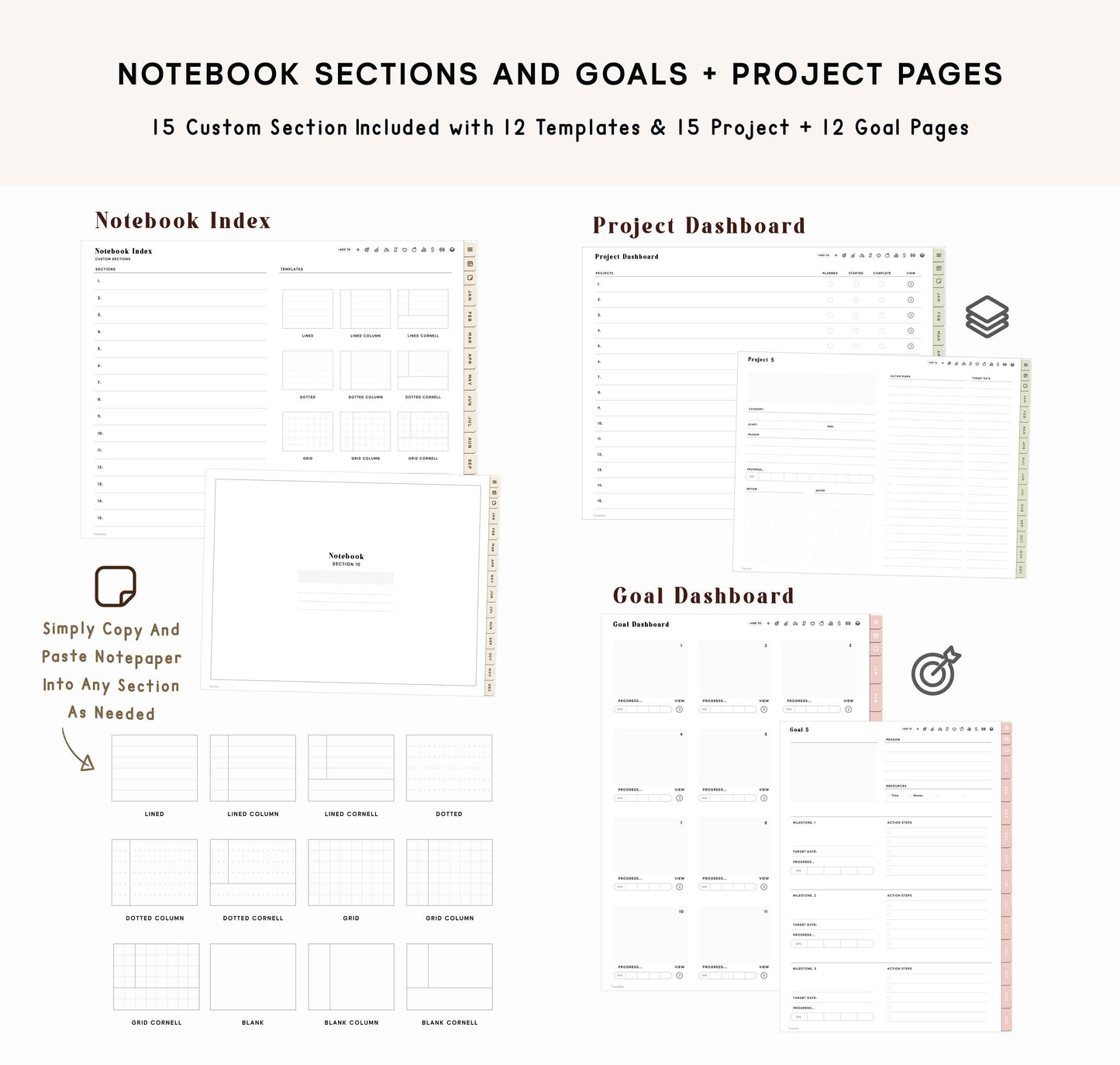 2025 2026 Digital Planner | Bundle