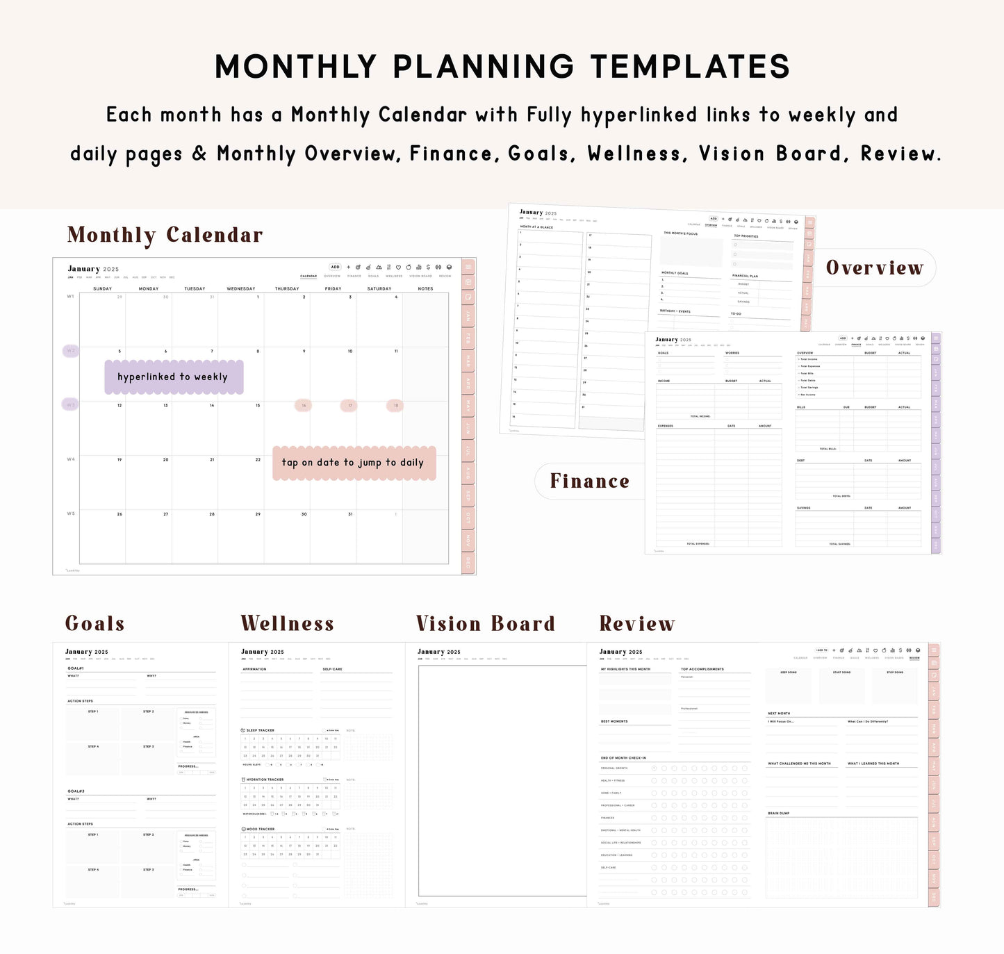 2025 2026 Landscape Digital Planner
