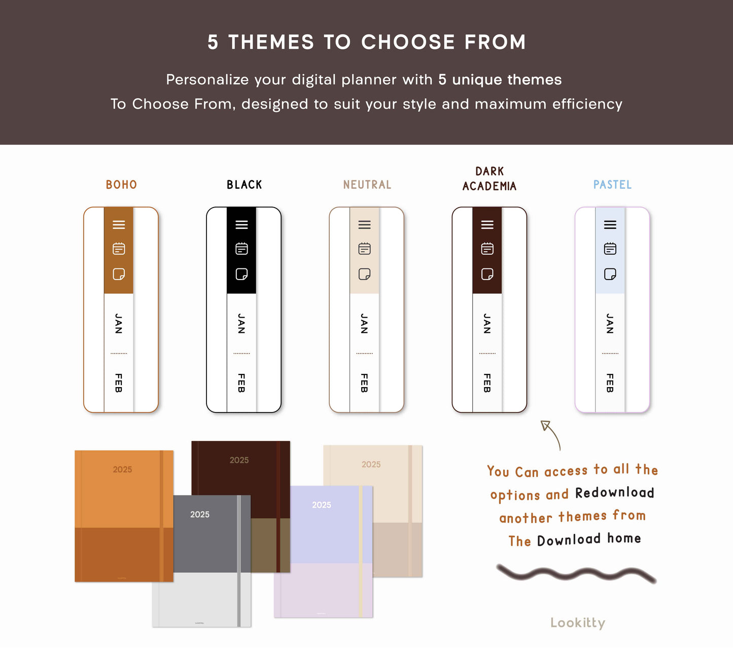 2025 ReMarkable Pro Template | Digital planner