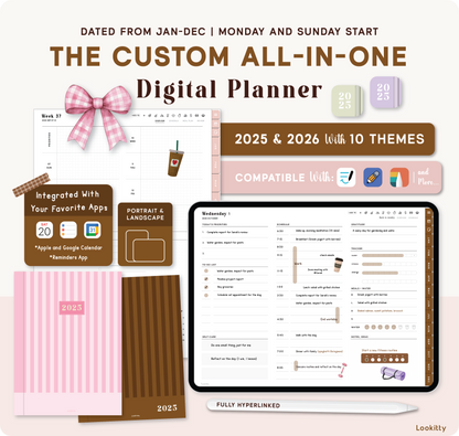 2025 2026 Digital Planner | Bundle