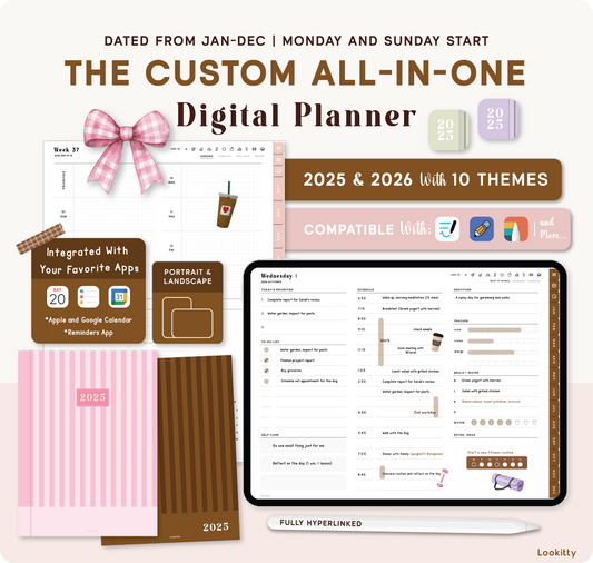2025 2026 Digital Planner | Bundle