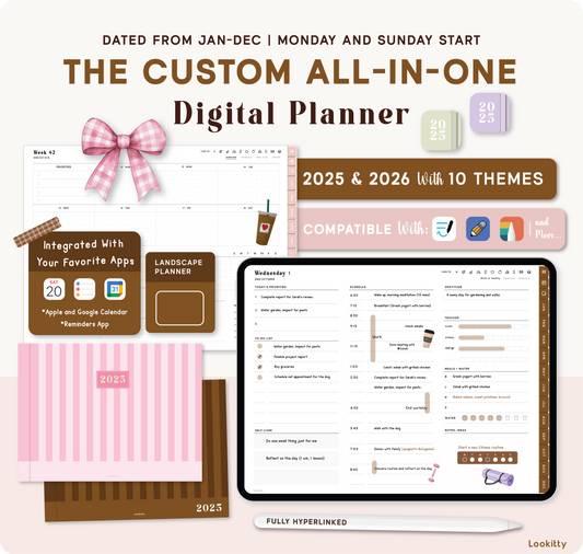 2025 2026 Landscape Digital Planner