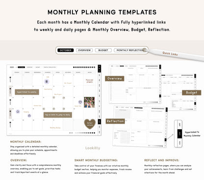 Digital Planner 2025 2026 + Undated