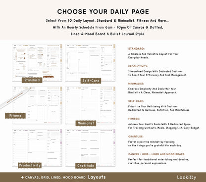 Digital Planner 2025 2026 + Undated