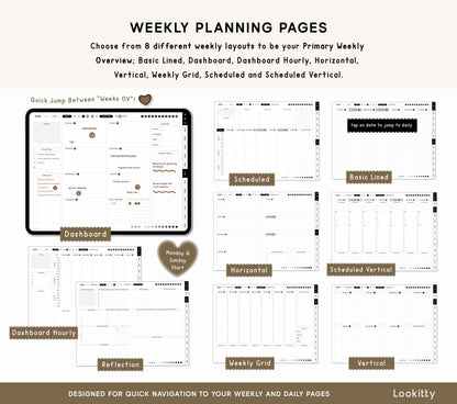 Digital Planner 2025 2026 + Undated