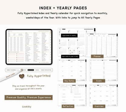Digital Planner 2025 2026 + Undated