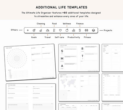 2025 Digital Planner & Dark Mode Option