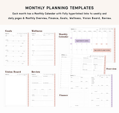 2025 2026 Digital Planner | Bundle