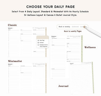2025 2026 Digital Planner | Bundle