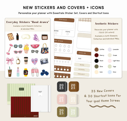 2025 2026 Digital Planner | Bundle